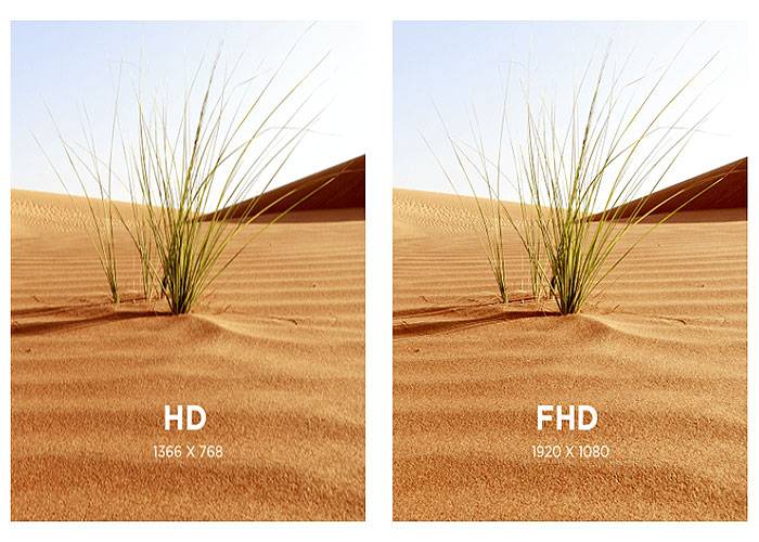 مقایسه قابلیت HD و FULL HD