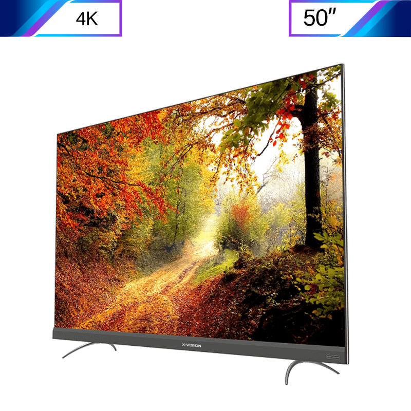 تلویزیون-UHD-4K-هوشمند-ایکس‌ویژن-سری-8-مدل-XTU855-سایز-50-اینچ