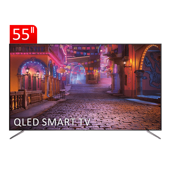 تلویزیون QLED UHD 4K هوشمند تی سی ال مدل C715 سایز 55 اینچ