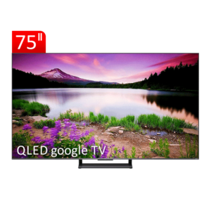تلویزیون QLED UHD 4K هوشمند google TV تی سی ال مدل C735 سایز 75 اینچ
