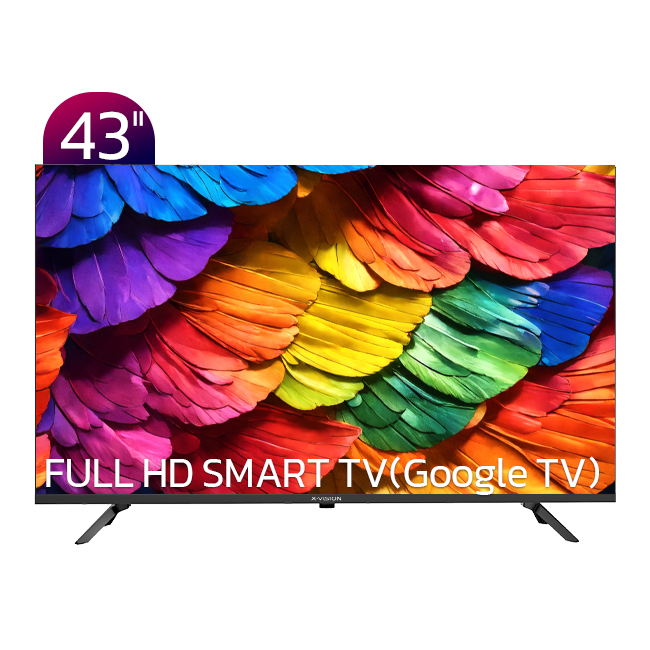 تلویزیون FHD هوشمند ایکس ویژن مدل XC600 سایز 43 اینچ
