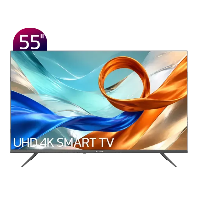 تلویزیون هوشمند ایکس ویژن مدل XYU720 سایز 55 اینچ کیفیت 4K